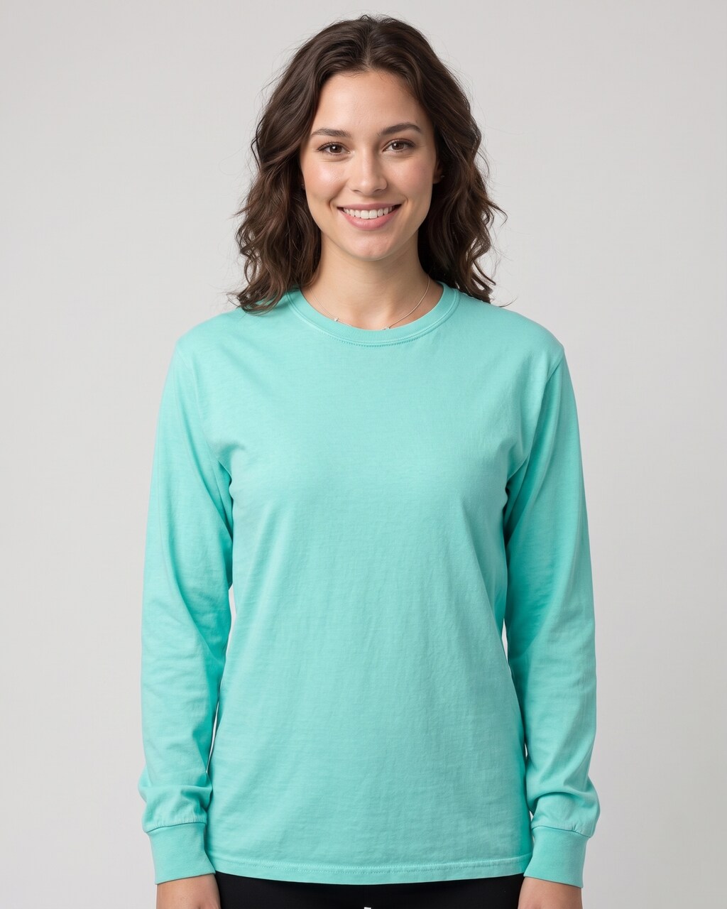 ComfortWash by Hanes Unisex Garment Dyed Long Sleeve Crewneck T-Shirt